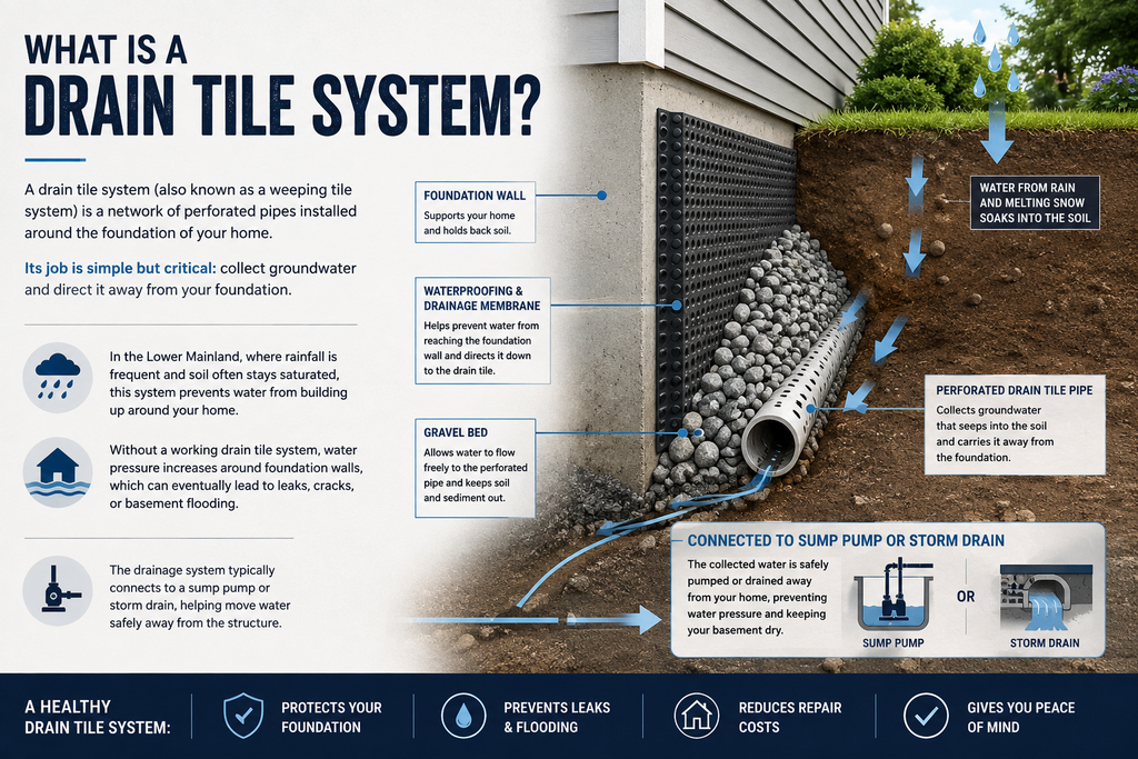 WHAT IS A DRAIN TILE SYSTEM?